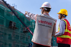 Viettel Construction (CTR) mang về gần 900 tỷ đồng doanh thu trong tháng 1/2025