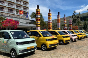 Hãng taxi Việt sử dụng xe điện Trung Quốc phủ sóng thêm một thành phố, có mức giá 'rẻ như xe máy'