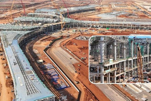 'Thần tốc' như sân bay lớn nhất Việt Nam: Nhà ga hành khách 35.000 tỷ đã thành hình