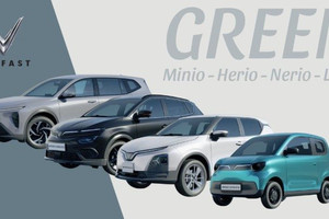 GSM của tỷ phú Phạm Nhật Vượng mở đặt cọc 4 dòng xe dịch vụ từ 17/3, giá từ 269 triệu đồng