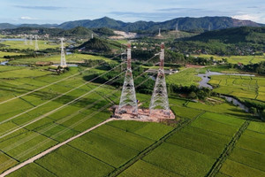 EVN vay Vietcombank (VCB) thêm hơn 5.400 tỷ cho dự án đường dây 500kV Lào Cai - Vĩnh Yên