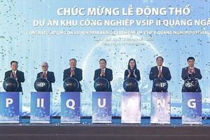 Liên danh Becamex IDC (BCM) chính thức khởi công dự án khu công nghiệp 161 triệu USD