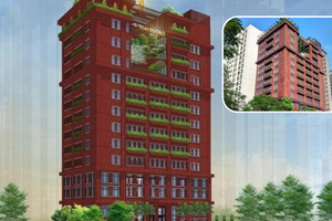 Tòa nhà ốp gỗ 100% duy nhất tại Việt Nam: Kiến trúc độc bản, có khả năng chống cháy với diện tích sàn lên đến 10.000m2