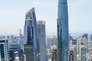 Khách sạn cao nhất thế giới 365m đang xây dựng: Khu nghỉ dưỡng đỉnh cao tại thành phố phát triển bậc nhất thế giới