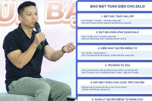 Chuyên gia an ninh mạng Hiếu PC hướng dẫn 7 bước để sử dụng Zalo an toàn, tránh bị lừa đảo