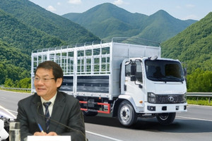 Nhà máy sản xuất ô tô 4.500 tỷ của ông Trần Bá Dương chính thức ra mắt mẫu xe tải mới