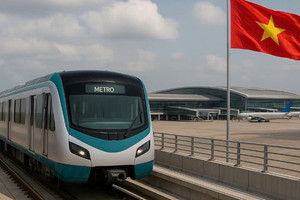 Dự án tuyến metro 3,5 tỷ USD kết nối hai sân bay lớn nhất Việt Nam đạt cột mốc quan trọng