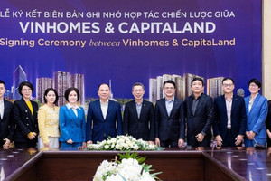 Vinhomes (VHM) hợp tác chiến lược với doanh nghiệp Singapore, mở rộng tham vọng bất động sản quốc tế