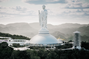 Việt Nam chuẩn bị xây dựng tượng Phật lớn nhất thế giới, vượt mặt kỷ lục hiện tại ở Trung Quốc: Sở hữu chiều cao tới 167,5m, thể tích gần 70.000m³