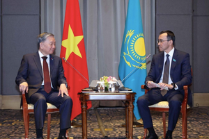 Tổng Bí thư Tô Lâm hội kiến Chủ tịch Thượng viện Kazakhstan