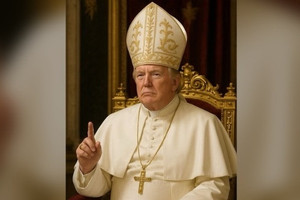 Ông Trump giải thích về bức ảnh 'chế' mặc trang phục Giáo hoàng