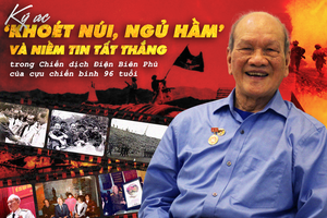 Ký ức ‘khoét núi, ngủ hầm’ và niềm tin tất thắng trong Chiến dịch Điện Biên Phủ của cựu chiến binh 96 tuổi