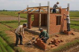 Từ bây giờ, cố tình xây nhà trên đất nông nghiệp sẽ bị phạt rất nặng