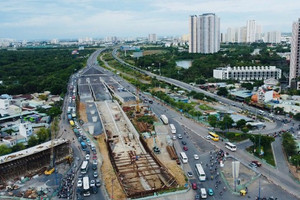 Hầm chui gần 500m tại nút giao lớn nhất TP. HCM dời ngày thông xe