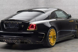 Rolls-Royce Wraith 'hóa rồng' khi được rắc vàng 24K mọi ngóc ngách