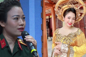 Nữ Trung tá quân đội quê Thái Bình mới 40 tuổi đã lên NSND, được mệnh danh là Hoa khôi làng chèo, đồng nghiệp xuất sắc của Đại tá Tự Long