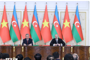 Việt Nam và Azerbaijan nâng cấp quan hệ lên Đối tác chiến lược