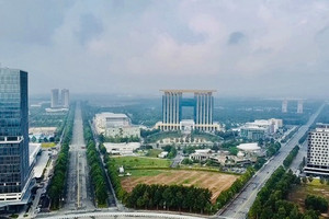 Tỉnh dự kiến trở thành một phần của siêu đô thị đầu tiên tại Việt Nam sắp đấu thầu hàng loạt dự án lớn, quy mô gần 5.000ha