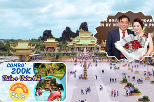 Khu du lịch 6.000 tỷ lớn nhất Đông Nam Á của vợ chồng bà Nguyễn Phương Hằng tiếp tục khuấy đảo thị trường du lịch với ưu đãi dài hơi