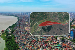 Sau sáp nhập, đây sẽ là phường rộng nhất Hà Nội: Được bao quanh bởi 2 cây cầu lớn, nằm trải dài qua 5 quận ven dòng sông biểu tượng
