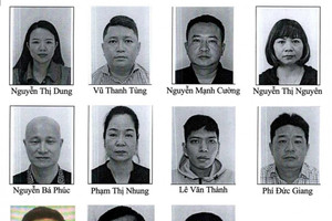 Bộ Công an kêu gọi 11 người có tên trong danh sách dưới đây khẩn trương ra trình diện