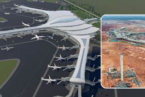 Thần tốc như siêu sân bay lớn nhất Việt Nam: Hạng mục được xem như 'bộ não' vượt tiến độ 2 tháng