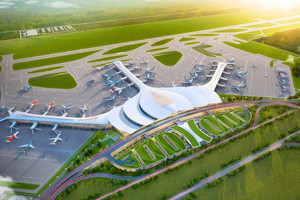 Việt Nam sắp có 2 sân bay tầm cỡ quốc tế, trong đó có sân bay lớn nhất Đông Nam Á, được Thủ tướng đến thăm 7 lần
