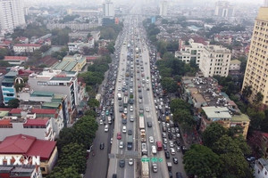 Từ đêm 12/5, Hà Nội cấm toàn bộ xe đường Vành đai 3 trên cao, hướng Big C - Mai Dịch