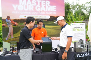 FPT Shop và Garmin đồng hành cùng Tràng An Open 2025, mang đến trải nghiệm golf công nghệ cao