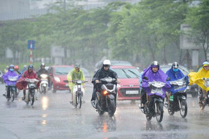 Miền Bắc sắp đón mưa dông