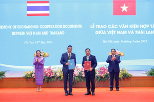 Việt Nam - Thái Lan trao nhiều văn kiện hợp tác quan trọng