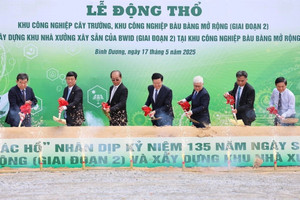 Phó Thủ tướng phát lệnh khởi công 2 khu công nghiệp xanh hơn 1.000ha của Becamex IDC (BCM)