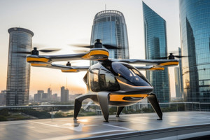 Vừa khởi công nhà máy chip bán dẫn tại Bình Dương, CT Group đã trình làng mẫu UAV chở người vận tốc 190km/h