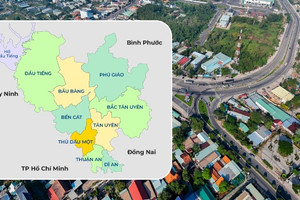 Chi tiết tên gọi, quy mô phường, xã của tỉnh đông thứ 6 cả nước nhập vào TPHCM