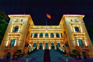 Tòa nhà nơi Bác Hồ làm việc, từng xếp thứ 2 trong danh sách các Dinh nguyên thủ đẹp nhất thế giới