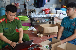 Khởi tố chủ cơ sở sản xuất mỹ phẩm giả, doanh thu 6 tỷ đồng ở Bắc Giang