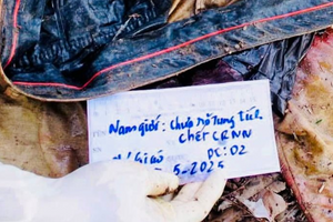 Ai biết thông tin về nạn nhân tử vong chưa rõ nguyên nhân này, khẩn trương báo ngay cho Công an qua SĐT: 0987.342.434