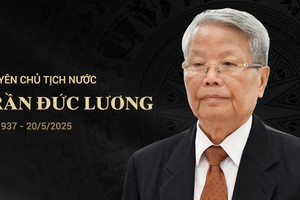 Quá trình hơn 50 năm công tác của nguyên Chủ tịch nước Trần Đức Lương