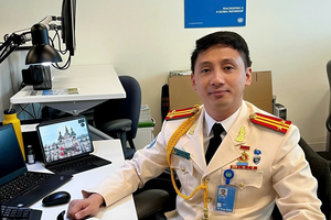 Sĩ quan Việt Nam tại Mỹ được Bộ Công an thăng hàm Thượng tá trước thời hạn