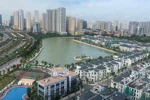 Biệt thự, liền kề tại Hà Nội chạm mốc 750 triệu đồng/m2