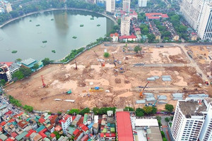 Bắt đầu xây dựng dự án tổ hợp trung tâm thương mại, dịch vụ, văn hóa trên ‘đất vàng’ Giảng Võ