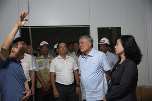 Phó Thủ tướng Thường trực Nguyễn Hòa Bình thị sát, kiểm tra dự án Bệnh viện Bạch Mai, Việt Đức cơ sở 2