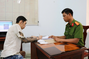Bắt tạm giam Trần Quốc Dương sinh năm 1998