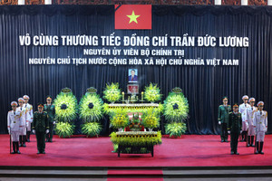 Lễ viếng nguyên Chủ tịch nước Trần Đức Lương