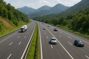 Sắp có cao tốc dài 305km kết nối thẳng đến cửa khẩu thông thương với Lào