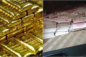 Tịch thu lượng lớn vàng cùng hàng trăm tỷ đồng tại nhà một nhân viên sàn thương mại điện tử