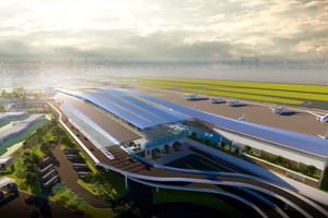 Sân bay hơn 336 nghìn tỷ lại có một kỷ lục Việt Nam, mái thép 5.300 tấn có diện tích rộng gấp gần 3 lần sân bóng FIFA