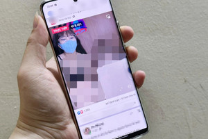 Chị M. tham gia một nền tảng livestream phản cảm, bị kẻ xấu tống tiền, công an lập tức cảnh báo