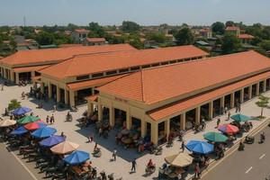Huyện vùng ven Hà Nội sắp có thêm 2 khu chợ mới, quy mô gần 14.000m2