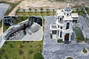 Chưa đầy 1 tháng nữa, biệt phủ xây trái phép tại Bình Thuận buộc phải tháo dỡ hoàn toàn